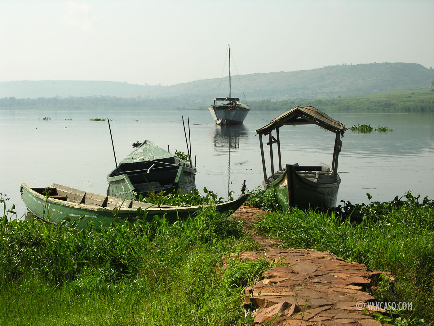 Jinja, Uganda along the Victoria Nile, Photo by Vange