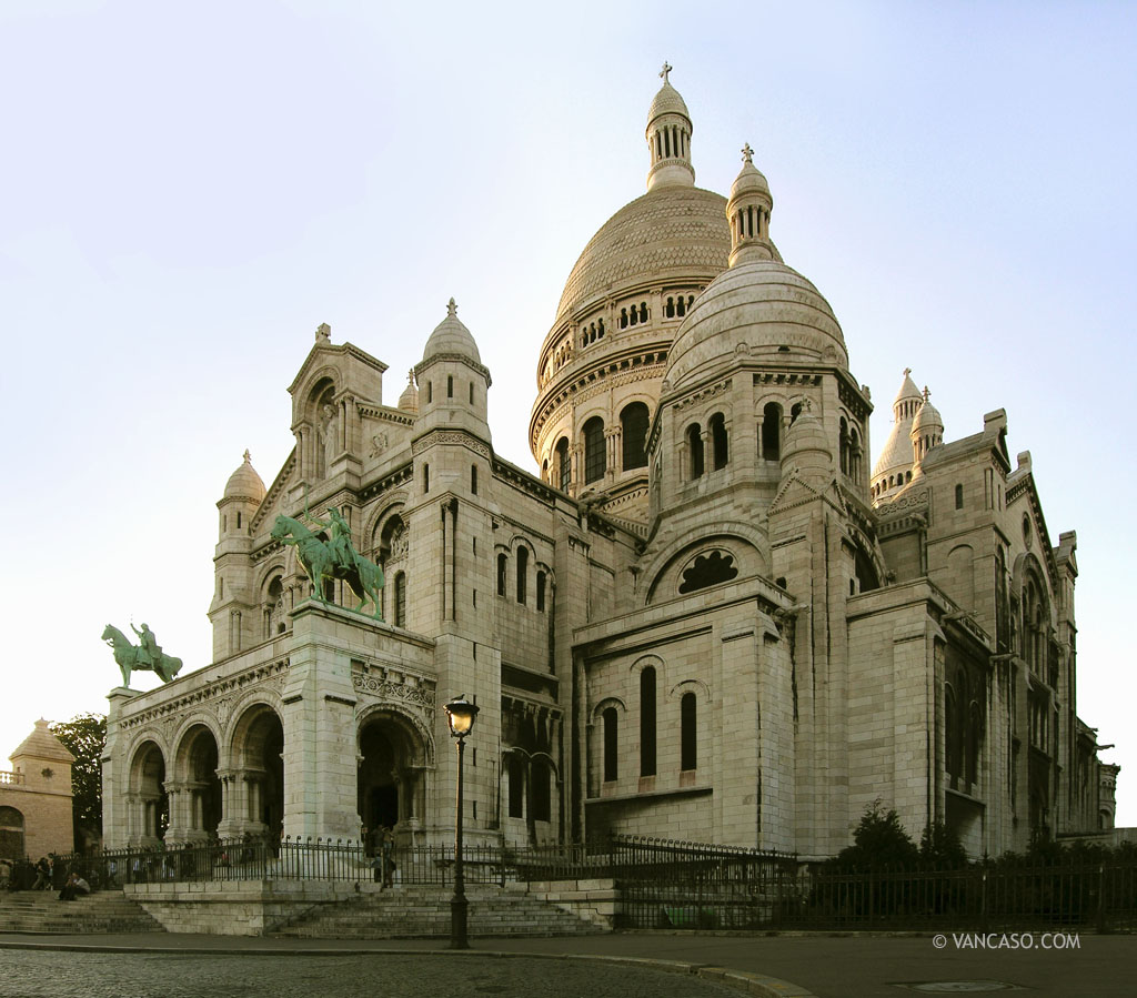 Sacré-Cœur Basilica in Paris France