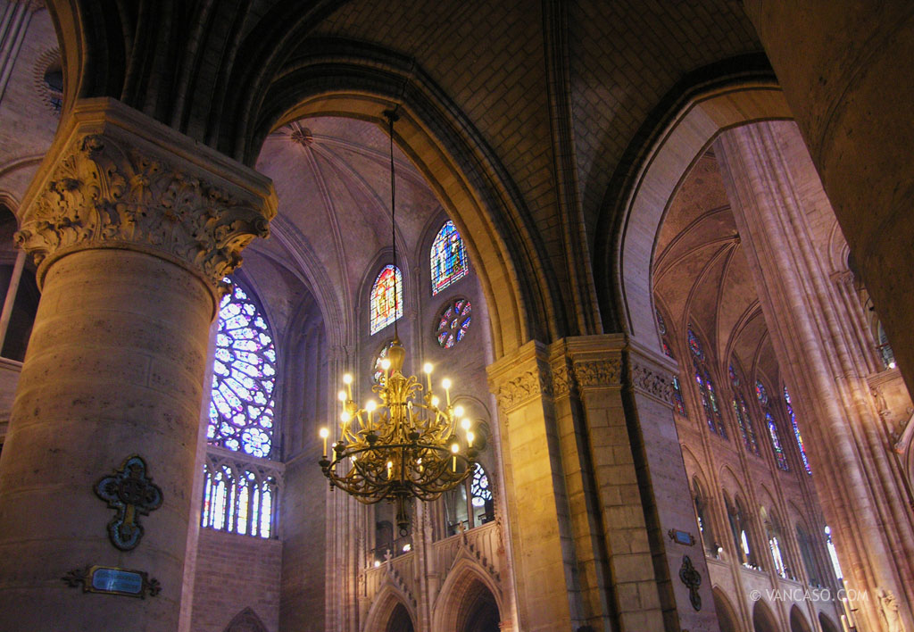 Notre Dame Cathedral in Paris France