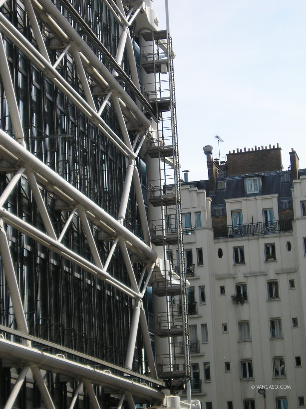 The Centre Pompidou in Paris France