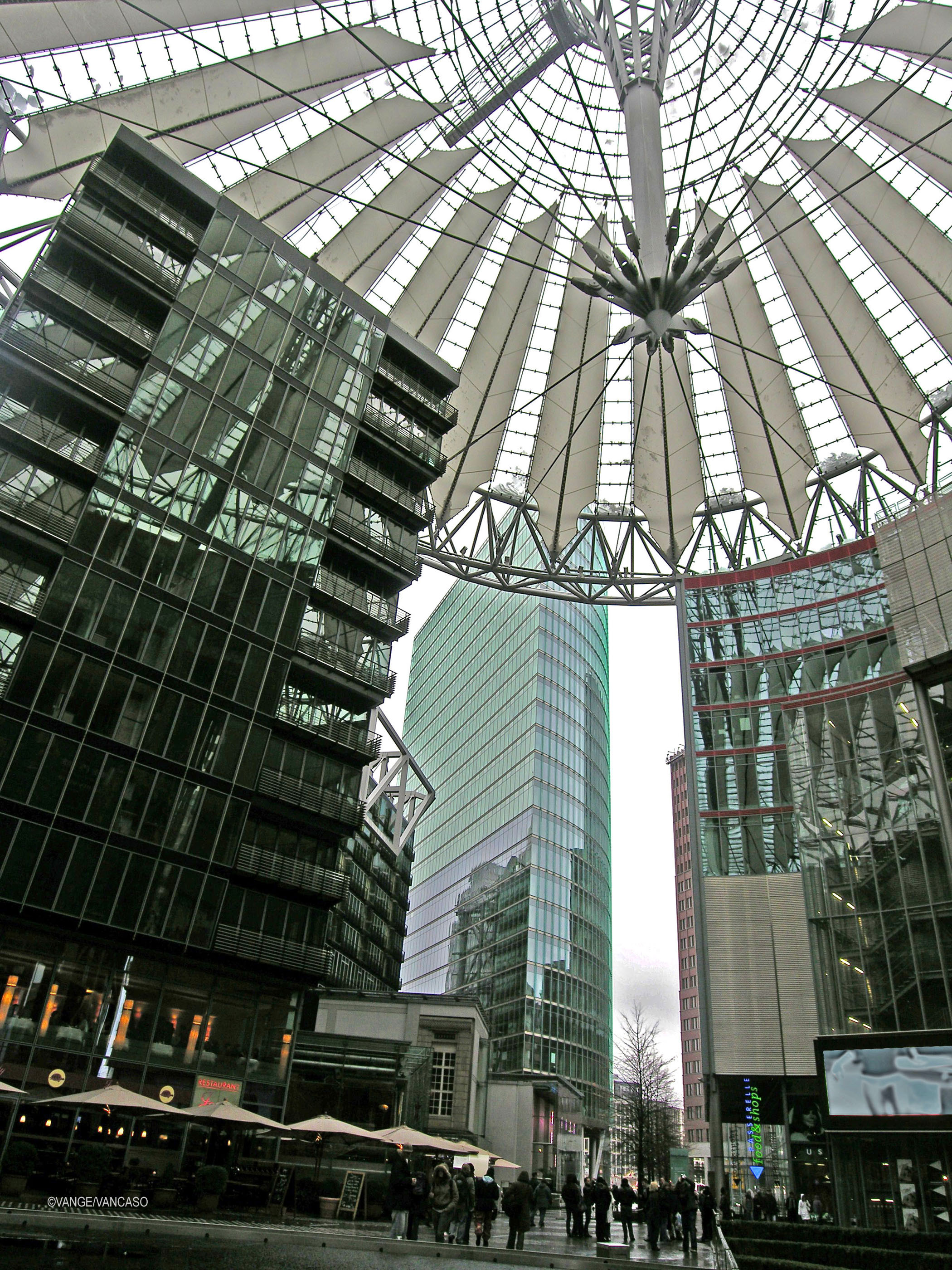 Sony Center Umbrella in Berlin, Germany