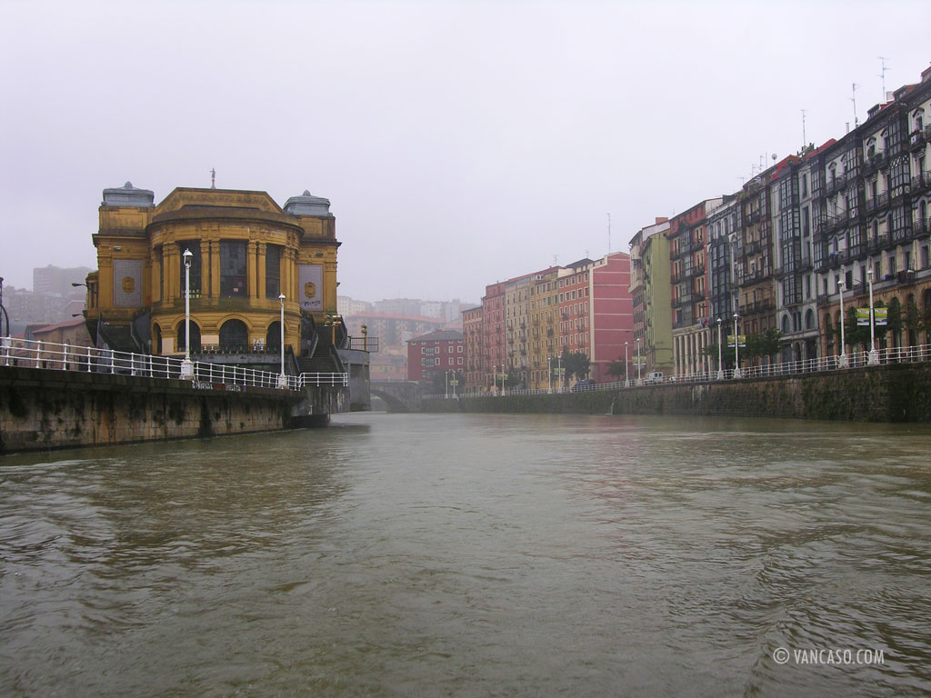 Estuary of Bilbao Spain