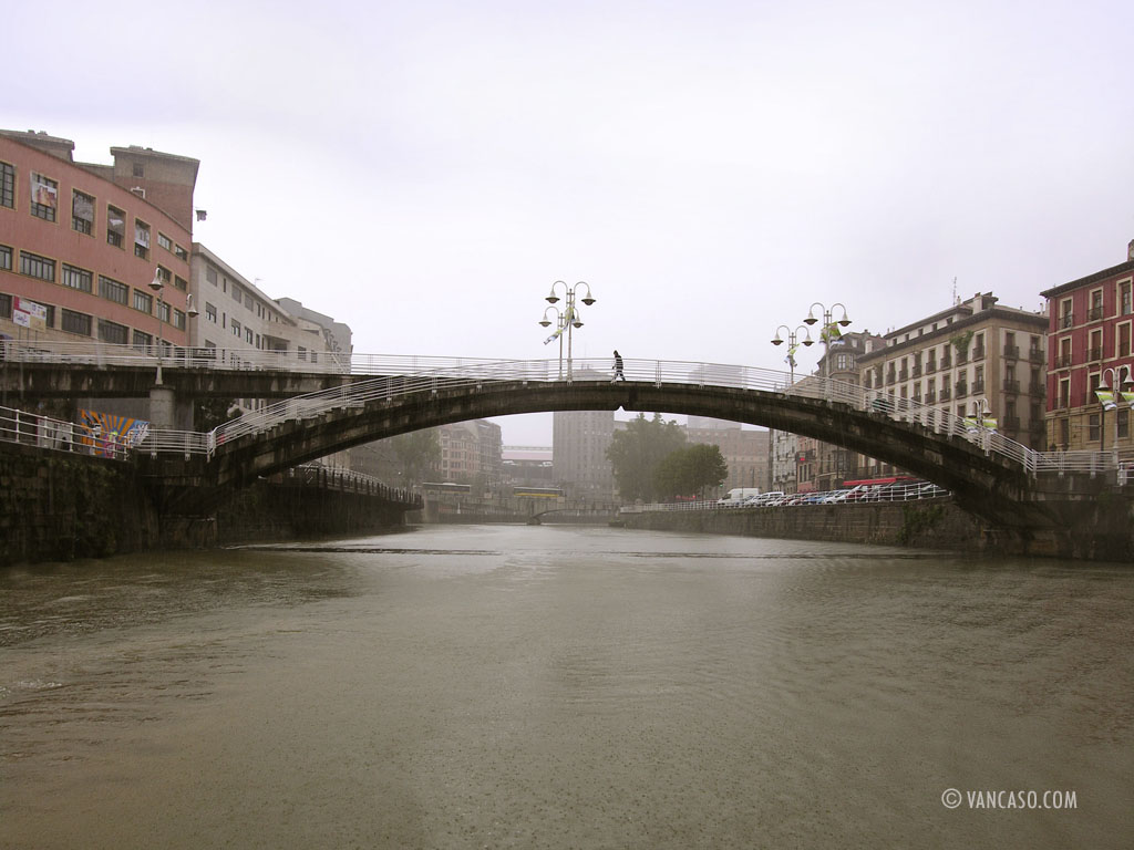 Along the Estuary of Bilbao Spain