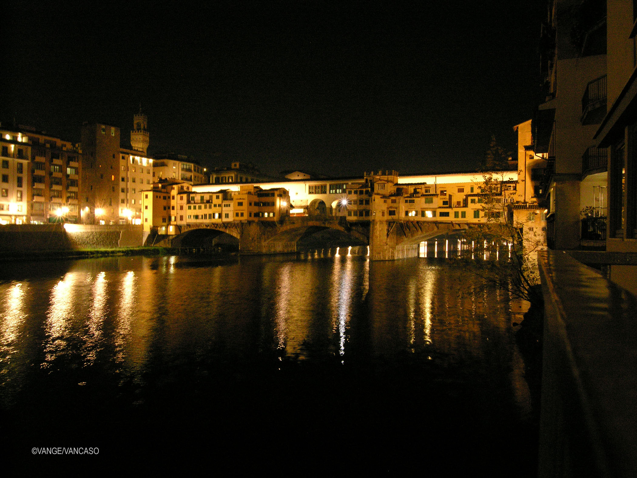 Ponte Vecchio, Bridge in Florence, Italy