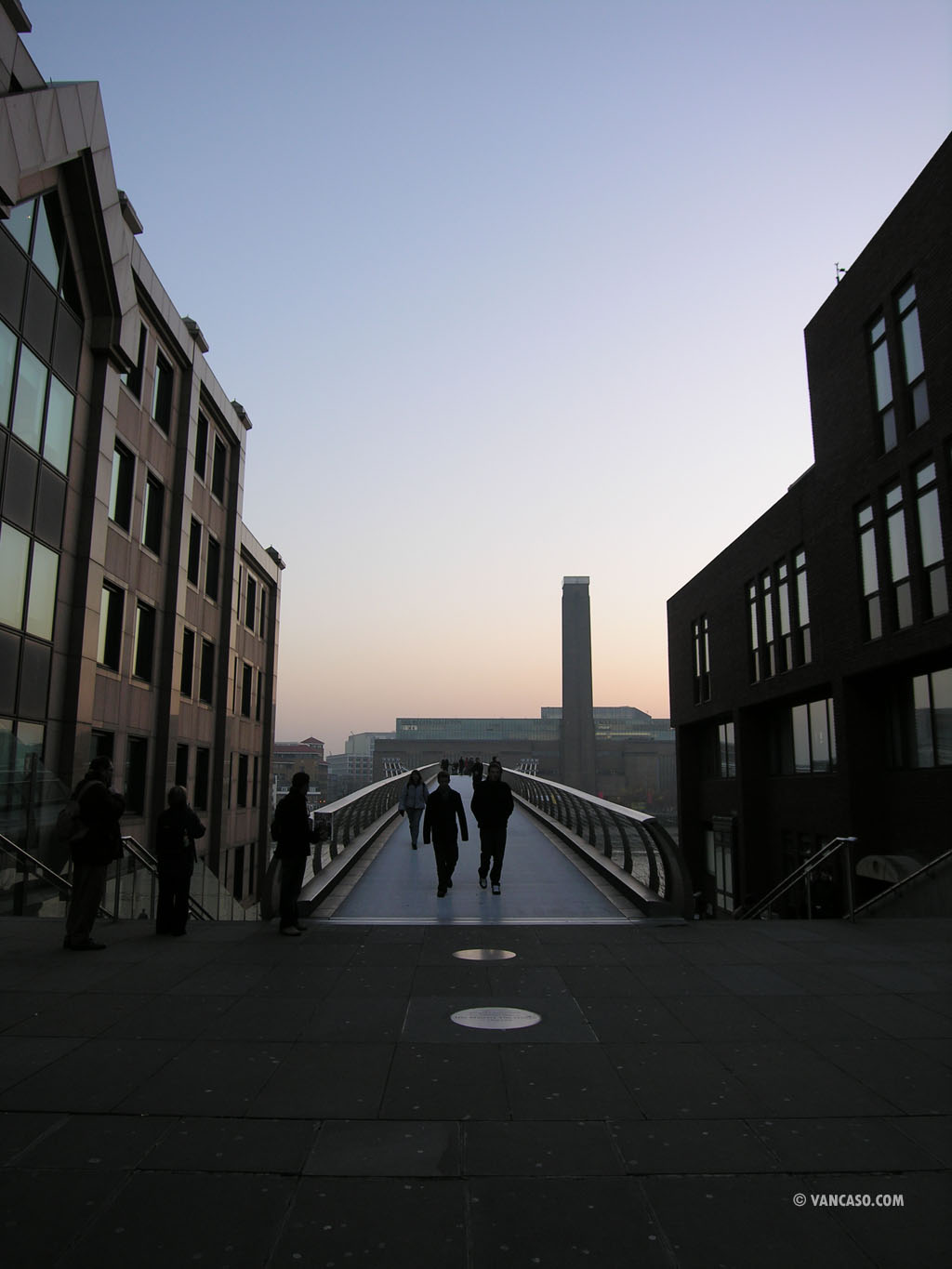 Millennium Bridge in London England