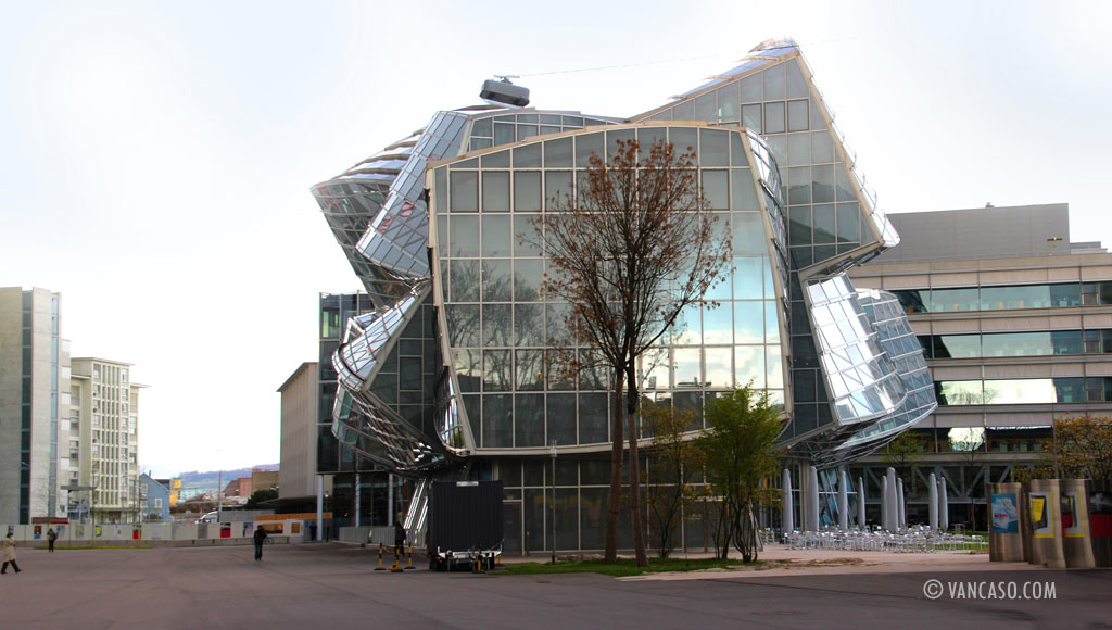 Novartis - Fabrikstrasse 15 building by Gehry Building in Basel Switzerland