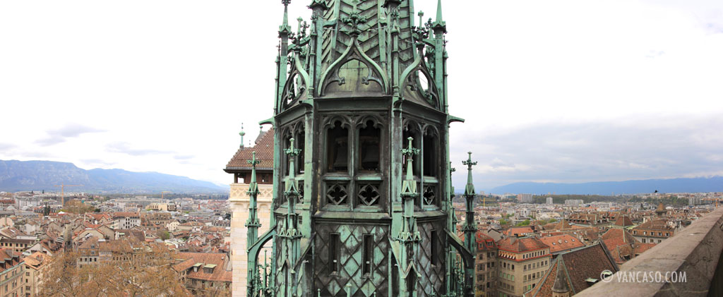 St. Peter's Cathedral in Geneva Switzerland