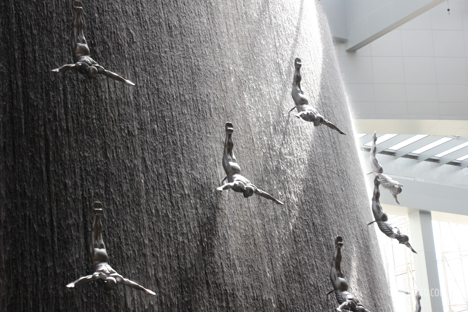 Dubai Mall Waterfall