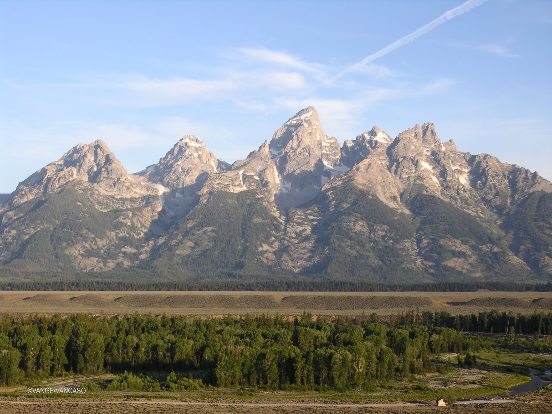 Grand Tetons in Jackson Hole Wyoming