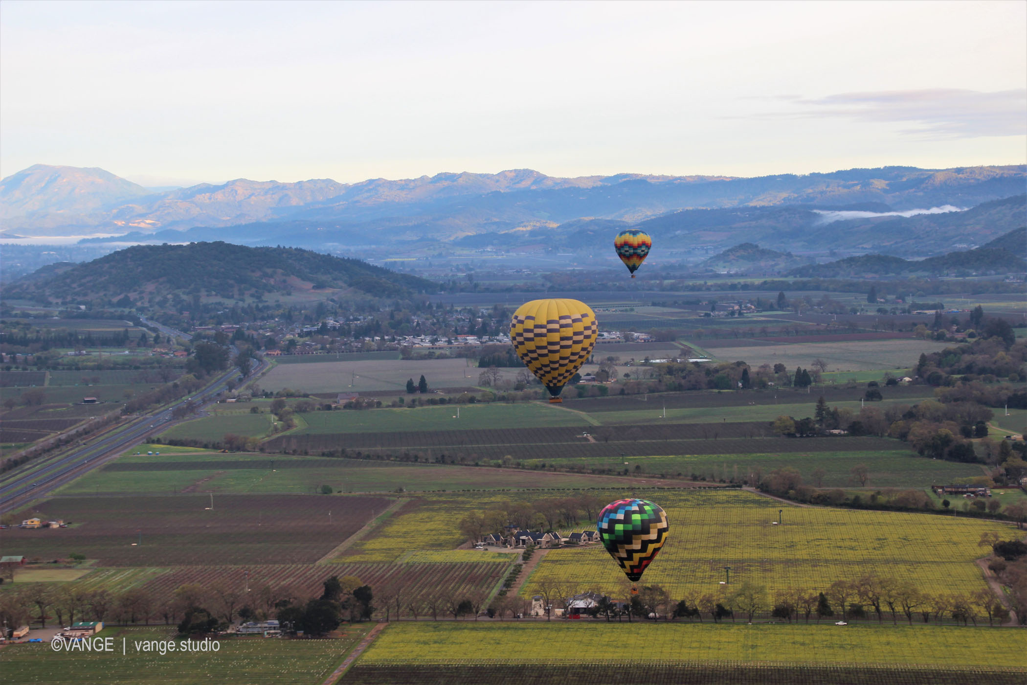 Balloon Ride over Napa Valley