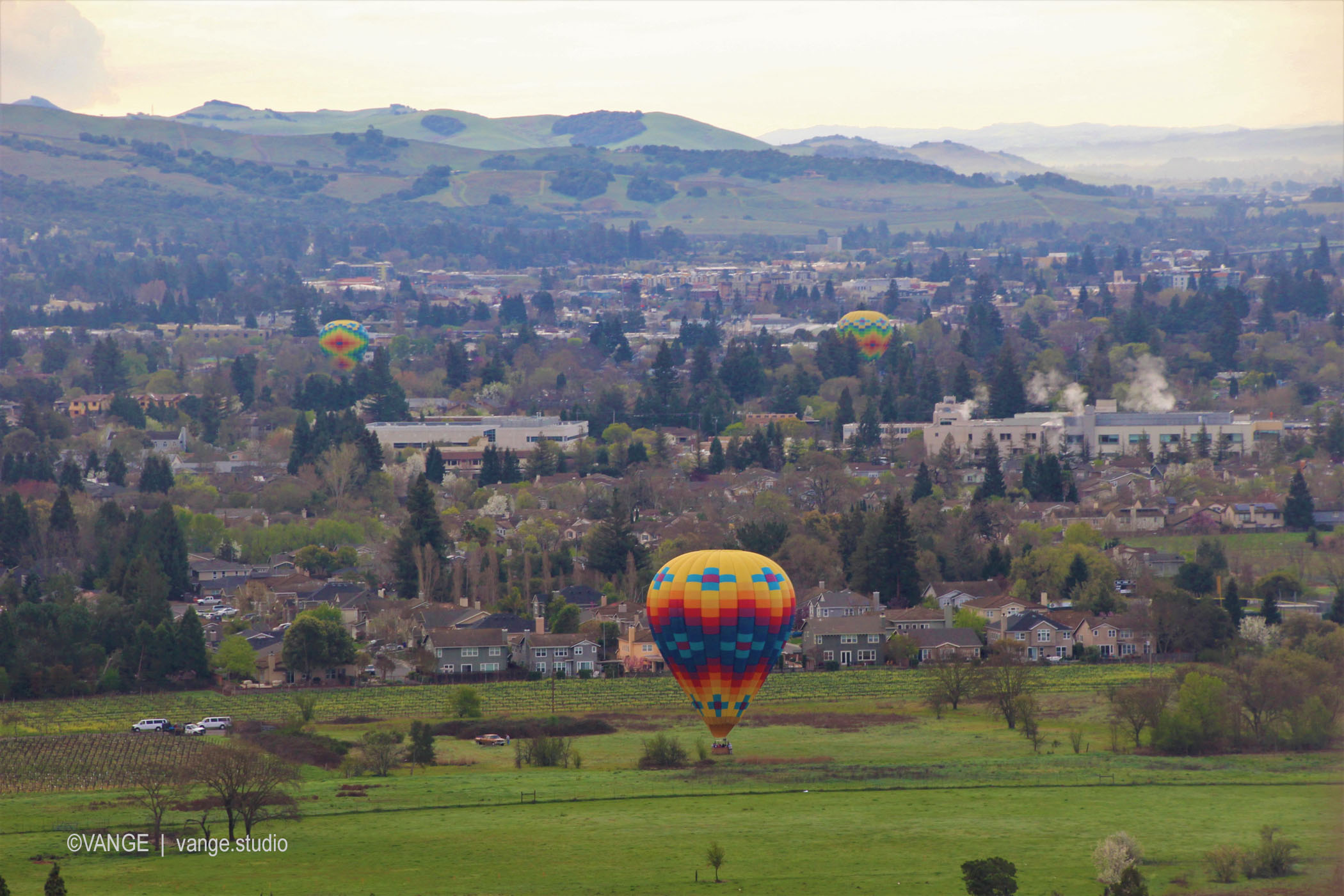 Hot Air Balloon Ride in Napa, California