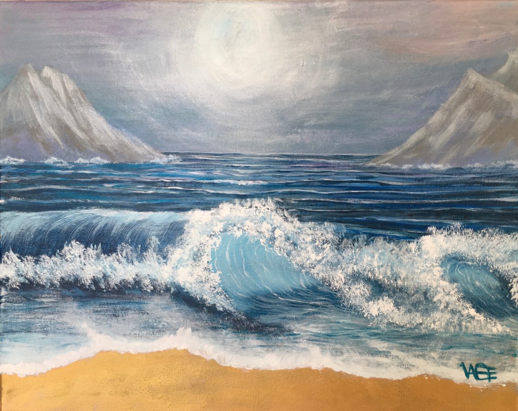 Double Wave painting