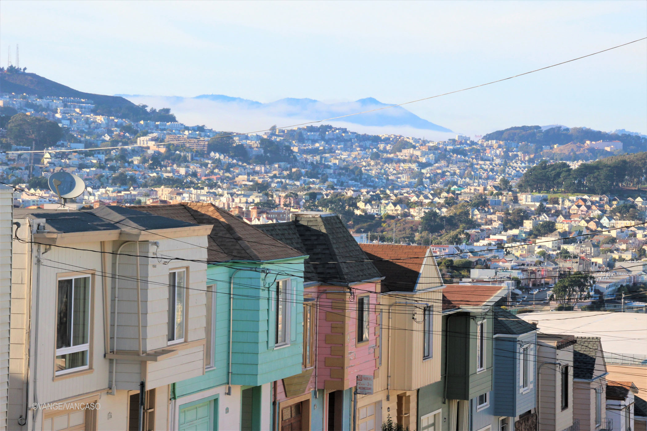 Portola Neighborhood in San Francisco, CA, USA