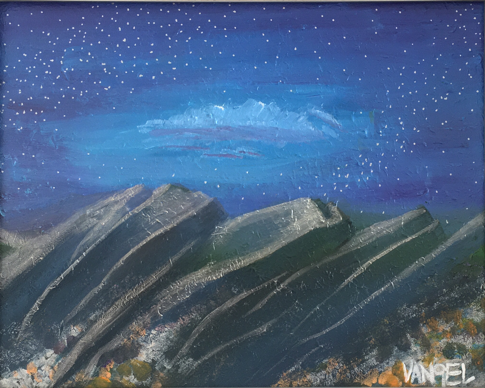 Dreamy Night painting by vange