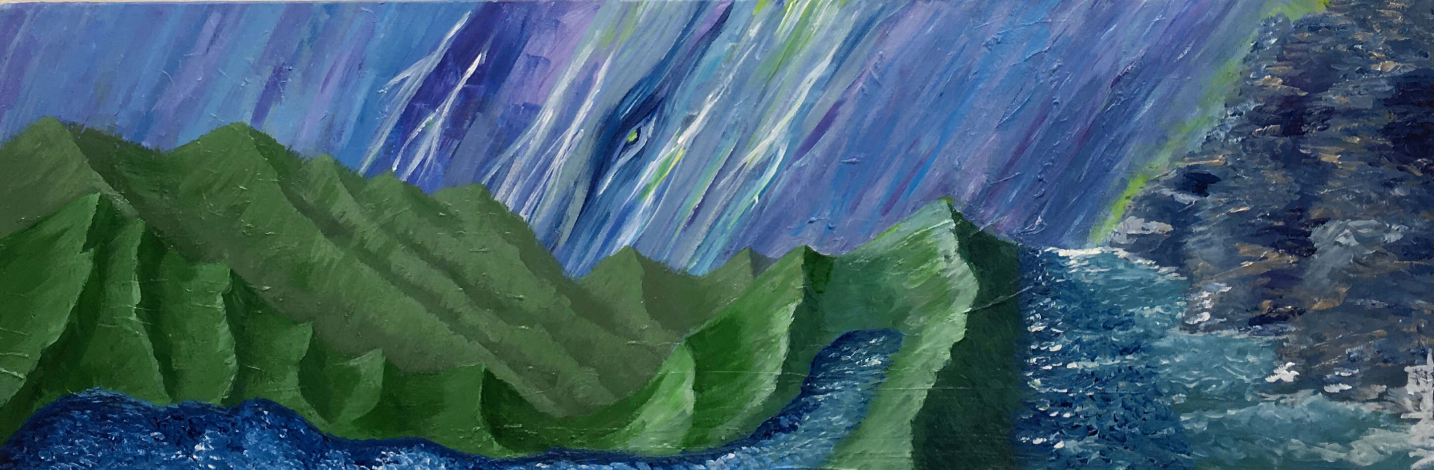 Eye of the Storm Painting