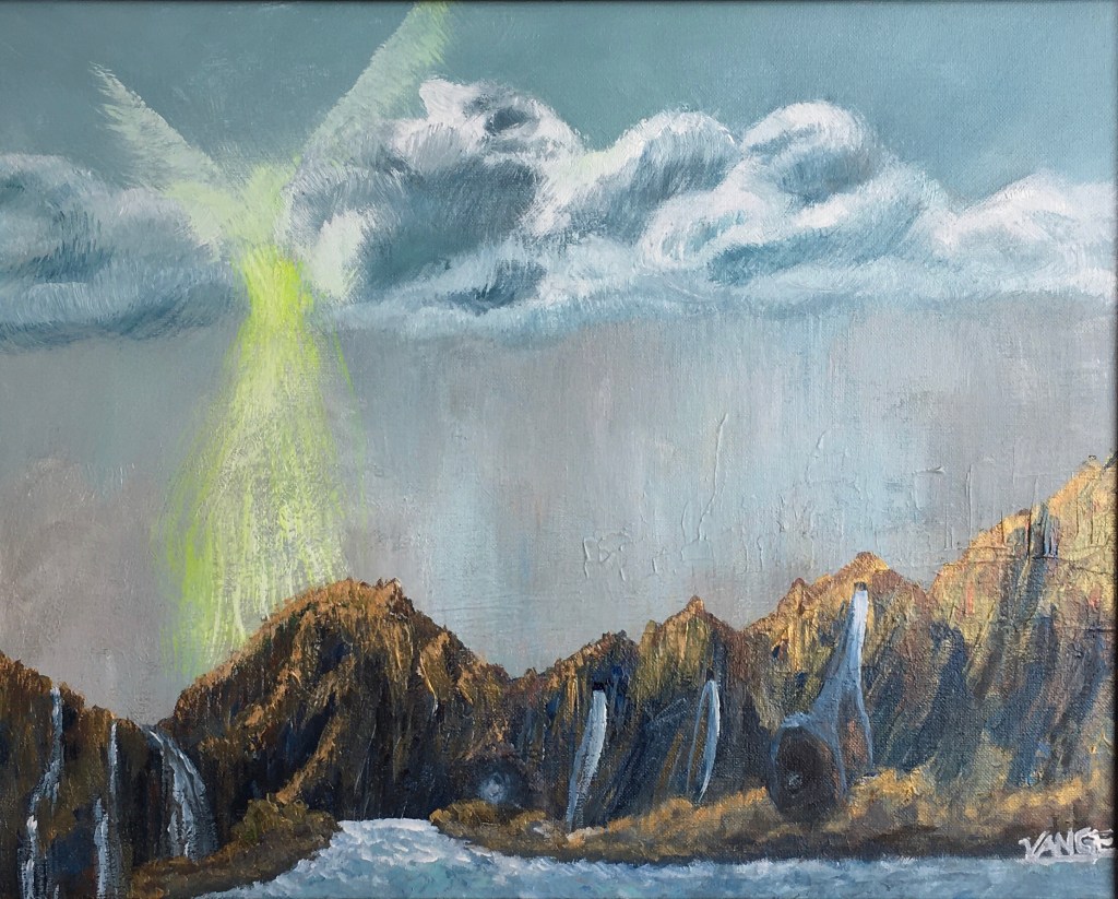 Where in Heaven painting by Vange