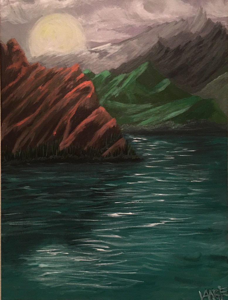 Shades of Sunrise painting by Vange