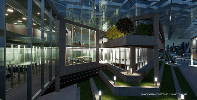 ferry terminal by vange logan