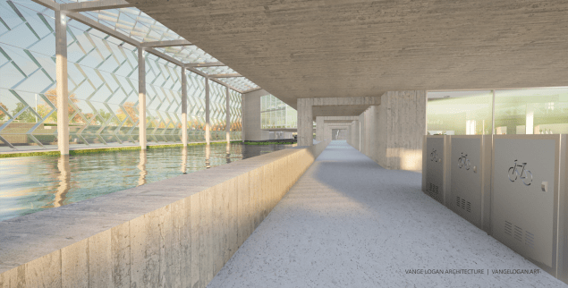 ferry terminal by vange logan