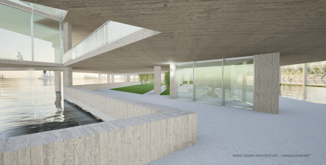 ferry terminal by vange logan