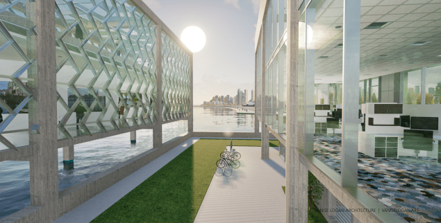 ferry terminal by vange logan