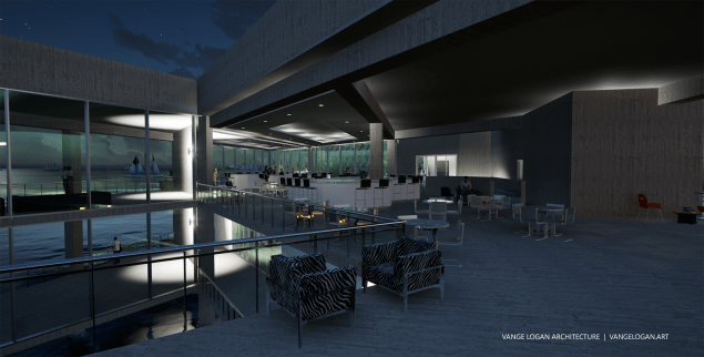 ferry terminal by vange logan