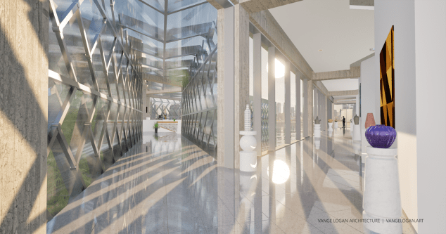 ferry terminal by vange logan