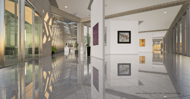 ferry terminal by vange logan