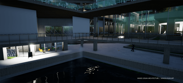 ferry terminal by vange logan