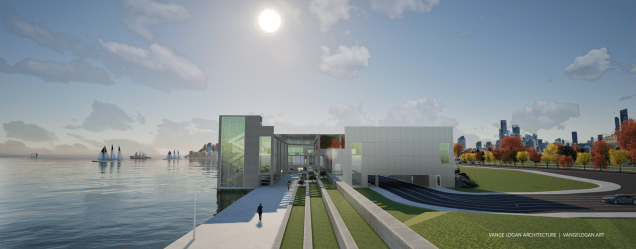 ferry terminal by vange logan