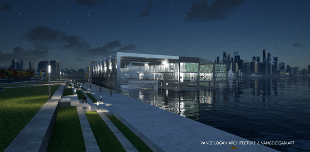 ferry terminal by vange logan