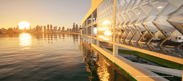 ferry terminal by vange logan