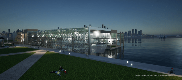 ferry terminal by vange logan